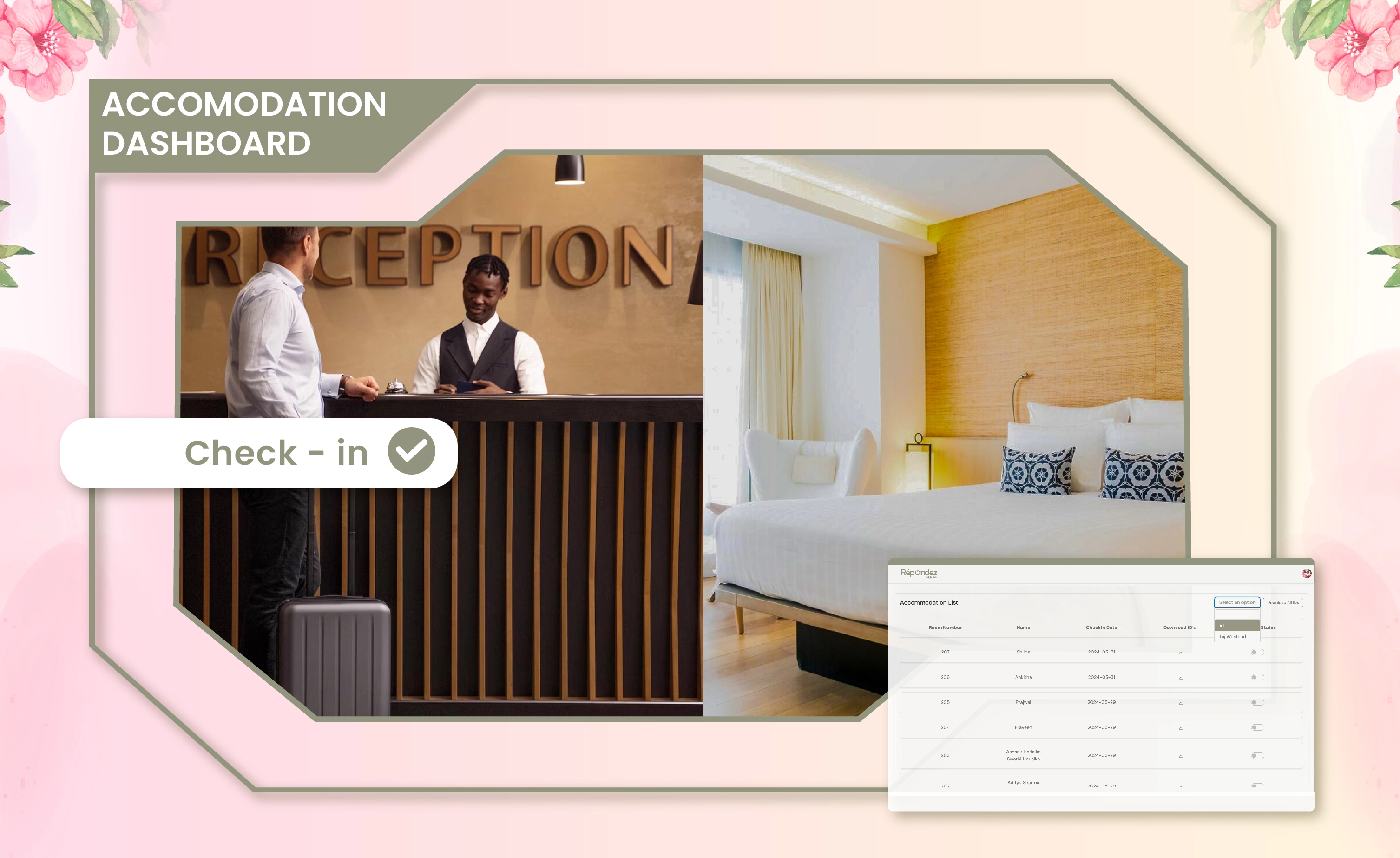 ACCOMODATION DASHBOARD